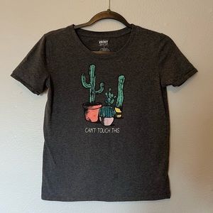 “Can’t Touch This” Cactus Graphic Tee